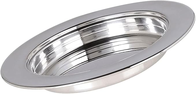 Stainless Steels Religious Serving Tray Silver Holy Plate for Sacramental Bread Event Supplies Communion Plate