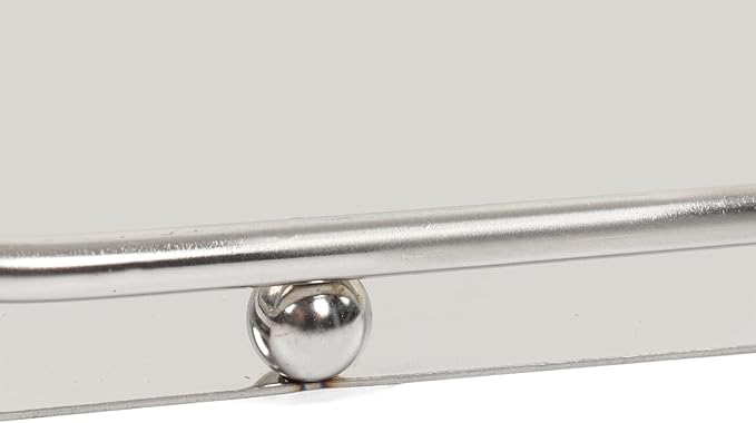 Large Rectangle Tray, Stainless Steel Serving Platters Silver Trays for Serving Metal Dinner Plates with Handles for BBQ, Dining, Party, Buffet