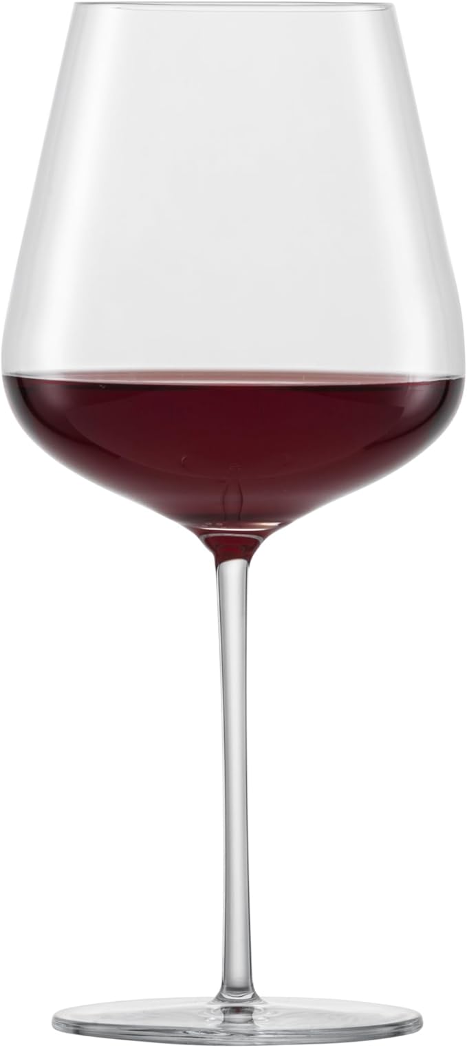 Zwiesel Glas Vervino German-Made Crystal Glass, 23 Ounce Chardonnay/Beaujolais (Set of 4), Clear