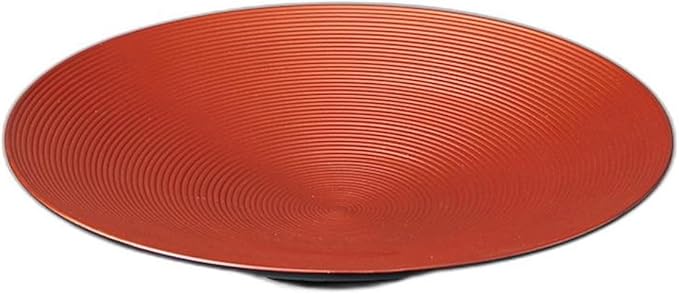 Copper Line Carving 7.0 Flat Pot [9.1 x 9.1 x 1.7 inches (23 x 23 x 4.2 cm) | Setomonohonpo Appetizer Plate
