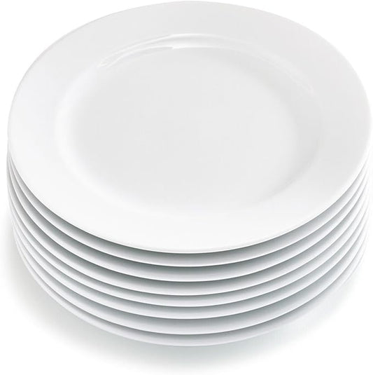 Sur La Table Bistro Round Salad Plate, 9", White