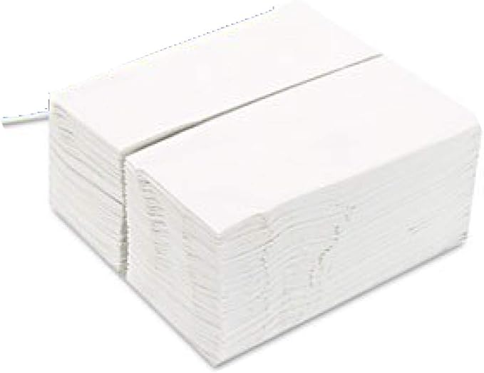 17" x 15"- 2 Ply White Dinner Napkins- Case of 3,000ct