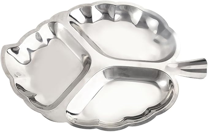 Retro Metal Dry Fruit Tray 34.5x25.7cm Vintage Iron Snack Plate Candy and Nut Storage Serving Tray for Kitchen and Party Use