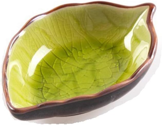 Dipping Bowls 6 Pack Color Ceramic Plum Floral Pattern Sauce Dishes Plates Serving Saucers Bowl for Sushi Appetizer Snack Japanese Style Dinnerware Set Appetizer Plates (Color : D)
