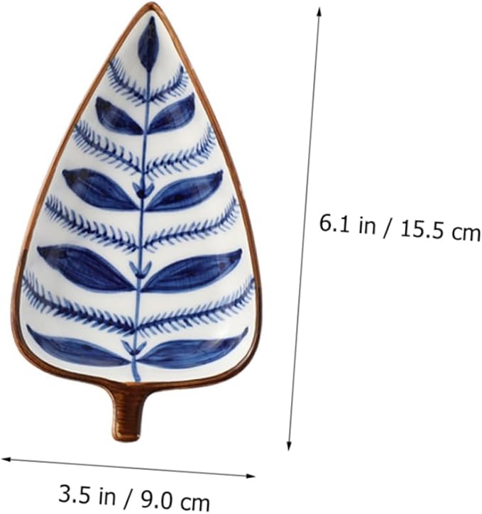 PRETYZOOM Mini Snack Dish Unique Japanese Style Appetizer Plates for Dipping Sauces Seasoning and Condiments Versatile Tableware for Home Restaurant and Entertaining