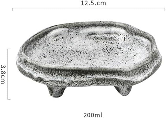Appetizer Plates Ceramic Dipping Bowls,Vintage Spice Bowl,Dishes Sauce Dishes for Sauce Snack and Soy for Condiment