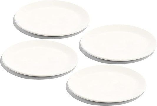 Made In Cookware - Set of 4 - Appetizer Plates - White - Porcelain England
