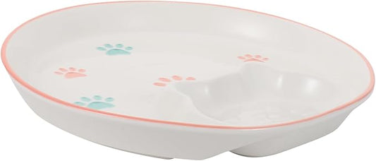 IMIKEYA 1pc Ceramic Dumpling Dish Stylish Design Multi-purpose Serving Plate for Snacks and Appetizers Easy to Lightweight for Home and Restaurants