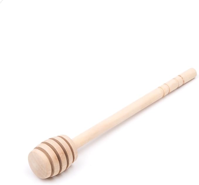 Fox Run Honey Dipper, Wood Honey Stirring Stick, 6.25"