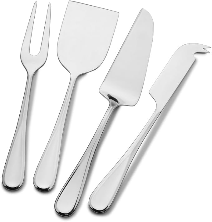 Mikasa Bravo 18/10 Stainless Steel 4pc. Cheese Set