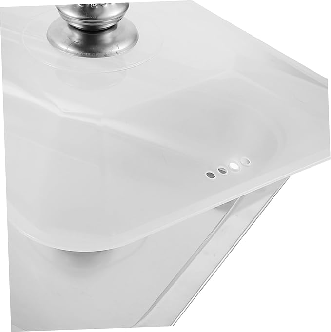 BESTOYARD Stainless Steel Buffet Serving Tray with Lid Long Rectangular Food Holder for Catering Four-Legged Metal Tray for Parties and Gatherings