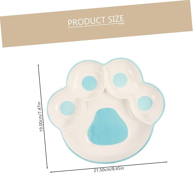 Mobestech Boys and Girls Dinnerware Creative Ceramic Plate Fruit Plate Easy Clean for Snacks and Meals
