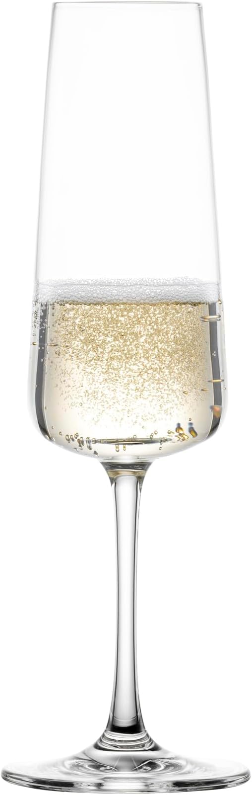 Schott Zwiesel MioVino German Made Crystal Glass, 9 Oz. Champagne Flute (Set of 4), Clear