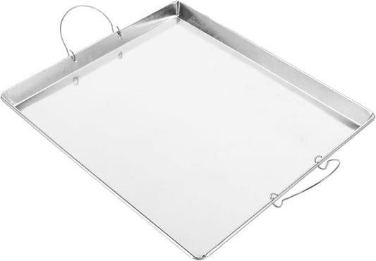 Zerodeko Metal Serving Tray for Vermicelli Steaming Dish for Home Kitchens Restaurants and Hotels Easy to Clean with Smooth Surface Authentic Guangdong