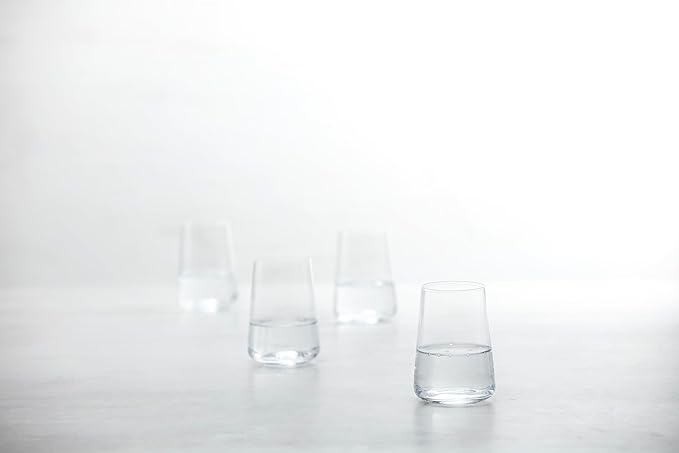 Schott Zwiesel MioVino German Made Crystal Glass, 14 Oz. Tumbler (Set of 4), Clear