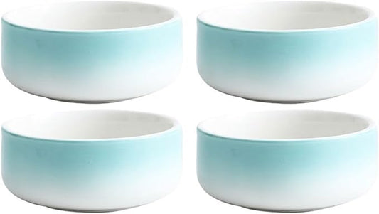 Appetizer Plates Dessert Snack Bowl Ceramic Commercial Hotel Platter Seasoning Sauce Bowl Exquisite Snack Plate for Condiment(Green)