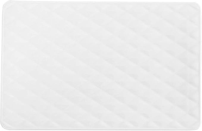 SHINING Ceramic Dessert Appetizer Plates Square And Rectangular Diamond Grain Salad Plates for Fruit Cheese Dessert Lunch (12", Rectangle Plate)