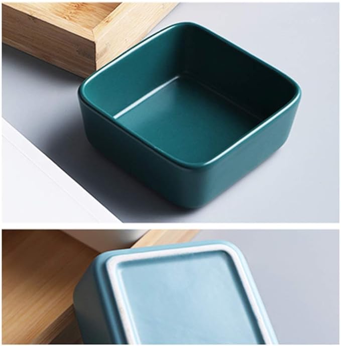 Dinner Plates/Appetizer Plates Ceramic Fruit Tray Separated Dry Fruit Tray Living Room Snack Tray with Tray Snack Snacks Refreshment Tray Bowl Sets,C