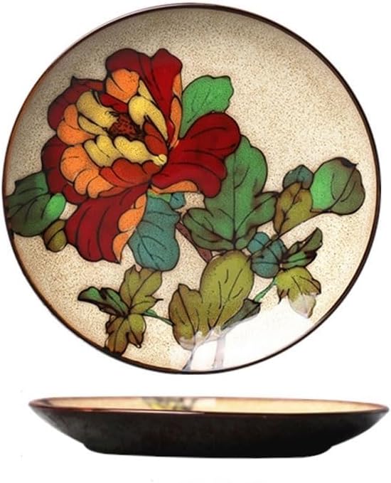 FAREWELL Dipping Bowls Household Ceramic Plate Soy Sauce Soaking Bowl Appetizer Snack Sushi Seasoning Tableware Appetizer Bowls (Color : C)