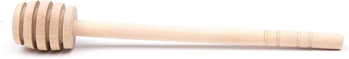 Fox Run Honey Dipper, Wood Honey Stirring Stick, 6.25"