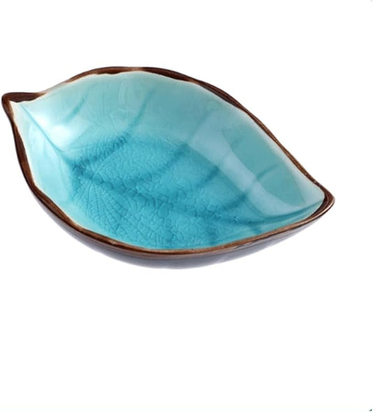 GUERNSEY Snack Bowls Cute Ceramic Soy Sauce Plate Mini Seasoning Plate Tomato Sauce Plate Tomato Sauce Soy Sauce Appetizer Dipping Sauce Small Bowl Snack & Dip Bowls (Color : B)