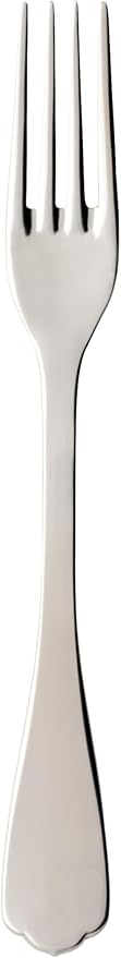 Villeroy & Boch Medina Collection 64-Piece Flatware Set, Service for 12, Plus 4 Additional Serving Pieces, 18/10 Stainless Steel, Flared Handle, Solid Weight