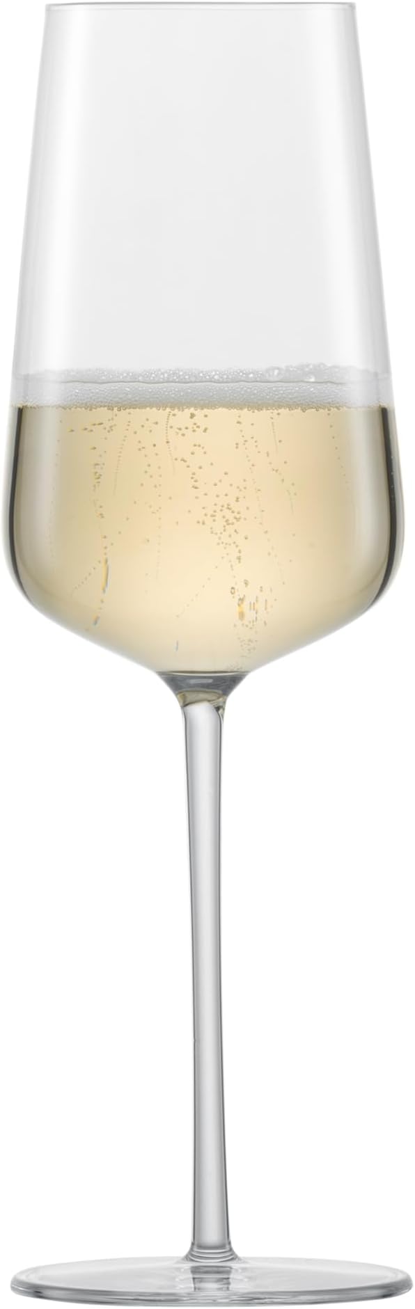 Zwiesel Glas Vervino German-Made Crystal Glass, 12 Ounce Champagne Flute (Set of 4), Clear