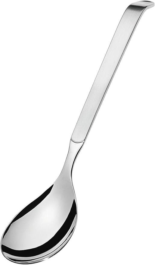 Amefa Stainless Steel Serving Set 3 Piece Large:Spoon, Large Salad, Large Salad Serving Fork