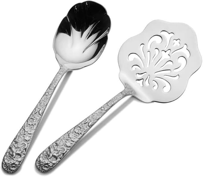 Towle Contessina 18/10 Stainless Steel 2pc. Serving Set