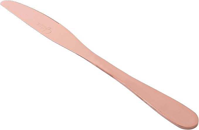 Gibson Home Flatware, 20 Piece Set, Rose Gold
