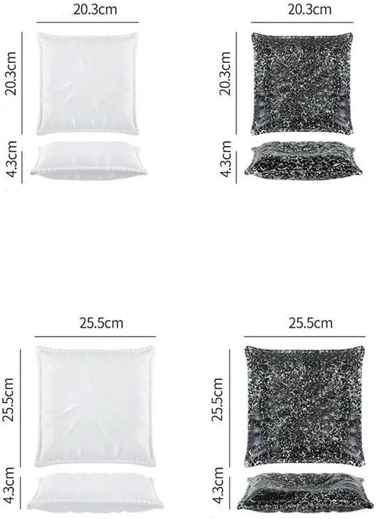 GSOUL Dinner Plate Simple Ceramic Salad Plate Kitchen Tableware Dinner Plate Dessert Bread Plate Pillow Shape Dessert Bowl Salad Bowls Fruit Snack Plates(B,Medium)
