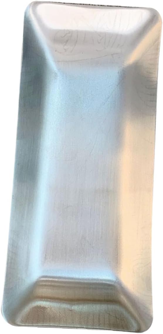 Cabilock Stainless Steel Plate Napkin Holder Diner Napkin Dish Silver Plate Trays for Hotel Bar