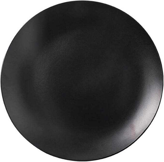 SOCOSY Creative Ceramic Dinner Plate/Dessert Plate/Appetizer Plate/Salad Dish/Steak Plate/Service Plate for Party Kitchen - 10 Inches