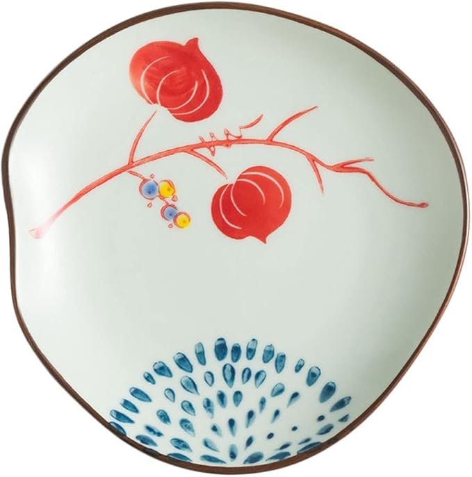 Appetizer Bowls Japanese Style Pure Hand-painted Sauce Dish 3 Oz Ceramic Soy Sauce Dessert Plates Snack Sushi Dishes Appetizer Side Dishes Serving Seasoning Dish Salad Bowls (Color : C)