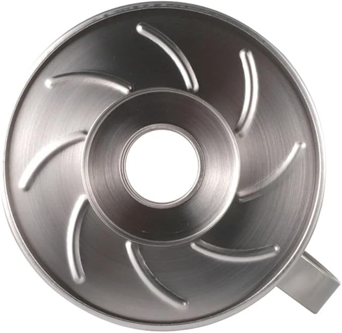 Pour Over Coffee Dripper, Stainless Steel Reusable Cone Coffee Filter, V Shaped Dripper Coffee Filter with Handle, Metal Coffee Pot Filter Cup