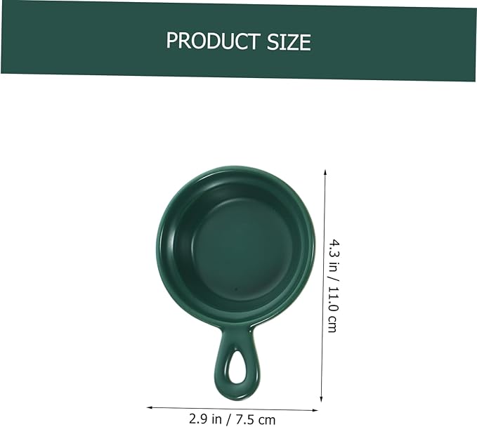 PRETYZOOM Ceramic Plates 4pcs Japanese Style Dessert Holders for Snacks Sauce Serving