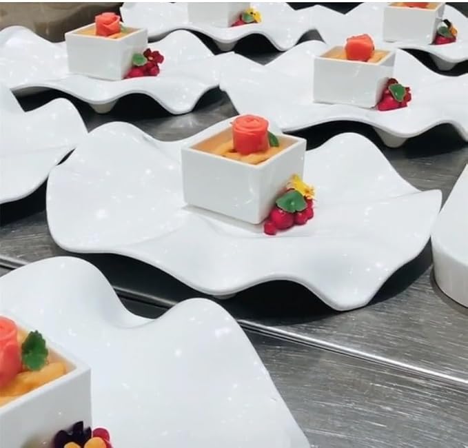 Appetizer Plates Ceramic Cooking Plate Pasta Steak Plate Kitchen Tableware Snack Dessert Plate Sushi Plate Cheap Plates(A)