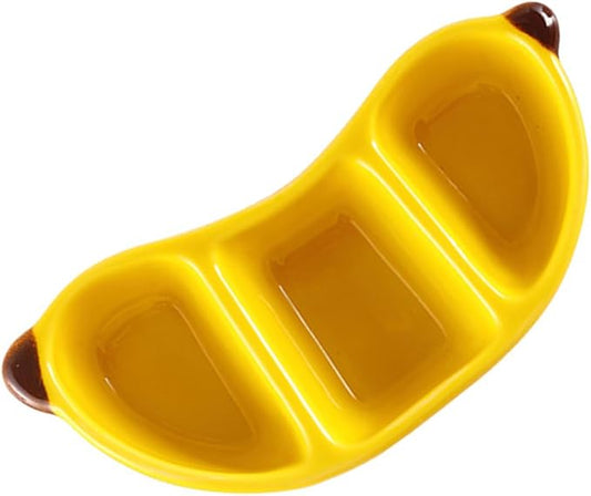 Practical Ceramic Fruit Shape Appetizer Plate Ceramic Texture Suitable for Home Kitchens and Party Use Party Dish