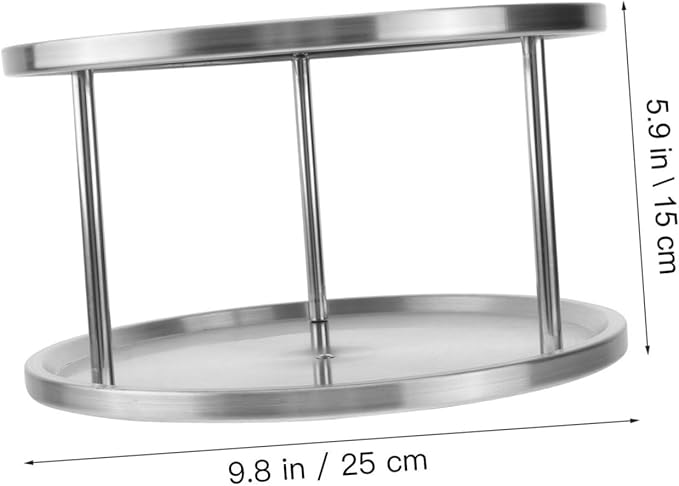 Stainless Steel Seafood Plate Silver Texture Snack Dish Multifunctional Food Tray for Bbq Cake Serving in Restaurants and Parties