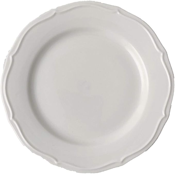 Retro lace plate Simple oval ceramic plate Salad plate Breakfast plate Dessert plate-Oval plate 10 inch/length 25cm