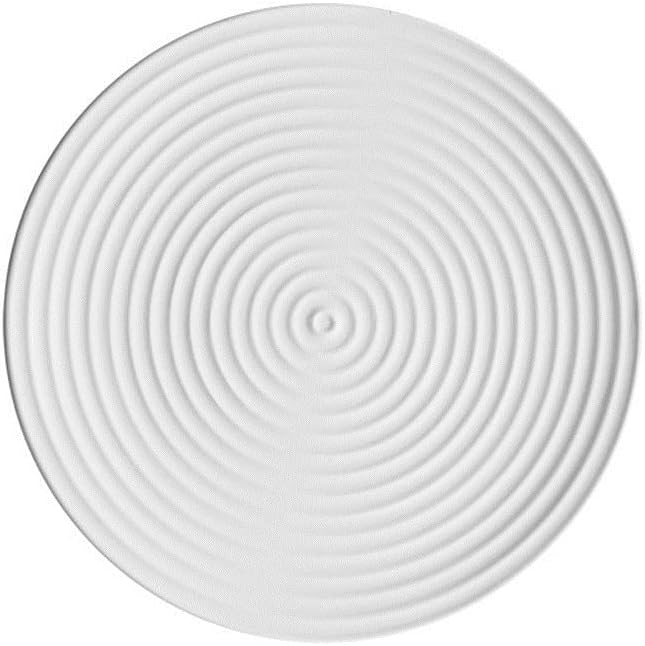 Ceramic cutlery salad bowl Appetizer Plate Ceramic Snack Plate Pastry Plate Snack Plate Fruit Plate Unique White Plate Cake Plate Coaster Set Tableware small bowl (Color : A)