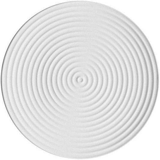 Ceramic cutlery salad bowl Appetizer Plate Ceramic Snack Plate Pastry Plate Snack Plate Fruit Plate Unique White Plate Cake Plate Coaster Set Tableware small bowl (Color : A)
