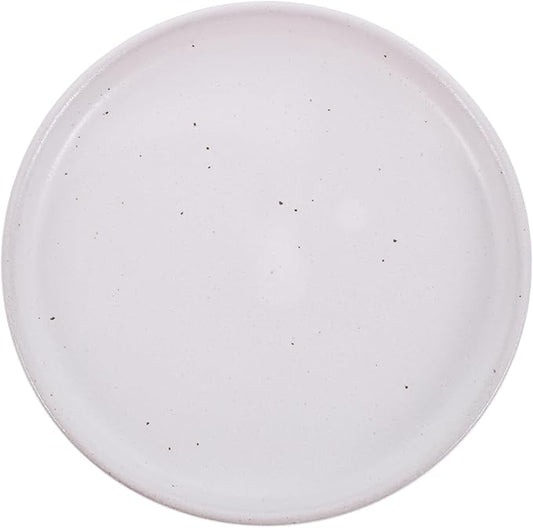 Ceramic Dessert Plate Vintage Style Multi Use Snack Tray for Appetizers Dips and Serving Food Dish for Parties and Daily Use