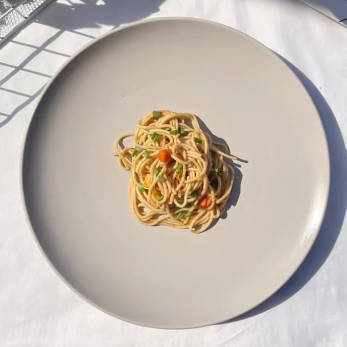 Kitchen Plates Simple Ceramic Plate Dish Plate Home Restaurant Western Food Plate Steak Plate Pasta Plate Hotel Plate Restaurant Plates(1PC)