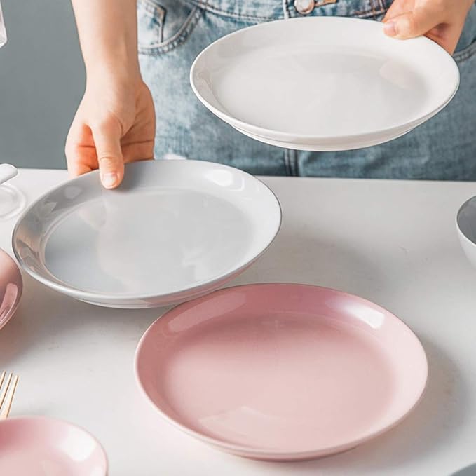 Fine Dinnerware Sets Dinner plate Ceramics Dinner Sets 32 Pieces Bright Light Dinnerware Set
