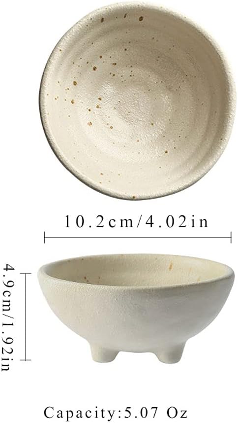 Sauce Dish 2Pack Sauce Dish Set Retro Ceramic Appetizer Plates Dipping Bowls Mini Condiment Porelain Sauce Dish Soy Sauce Dish Vinegar Snack Seasoning Salad (Orange)