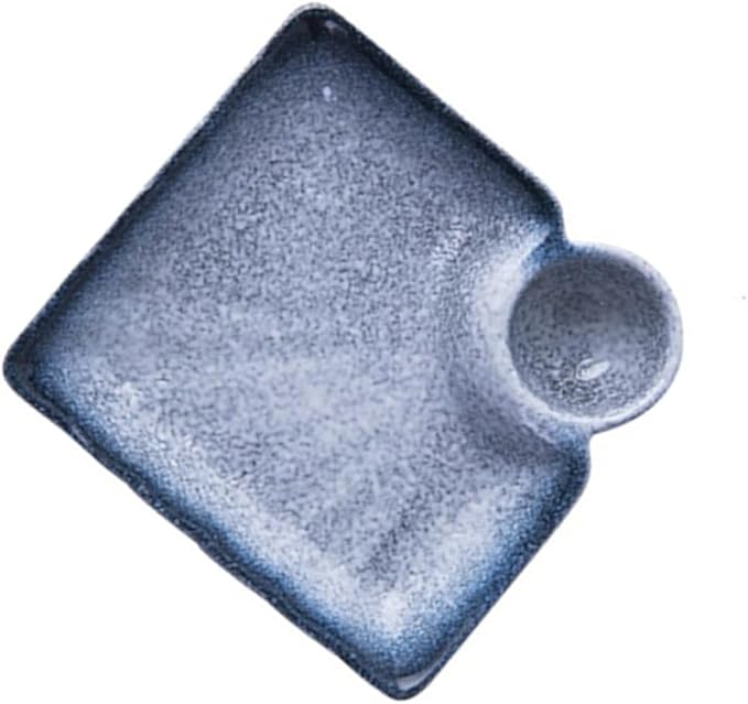 Cabilock Sauce Bowl Ceramic Design Versatile Serving Plate for Appetizers Delicate for Home Restaurant Use