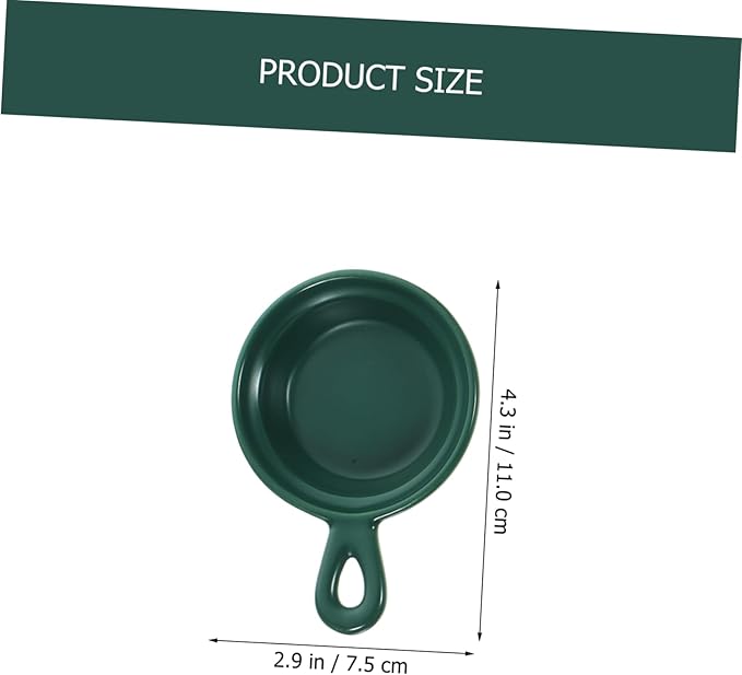 GLEAVI 4pcs Creative Ceramic Sauce Dishes Japanese Style Snack Holders for Condiments Versatile Appetizer Plates Matte Colors