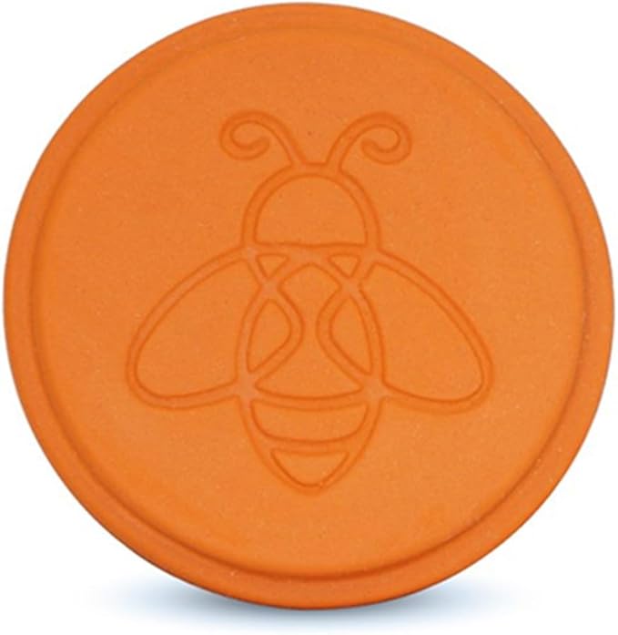 Terracotta Brown Sugar Saver- Brown Sugar Keeper Disc to Maintain Food Moisture in Storage Container - Terra Cotta Bear Softener Alternative - 1Pack