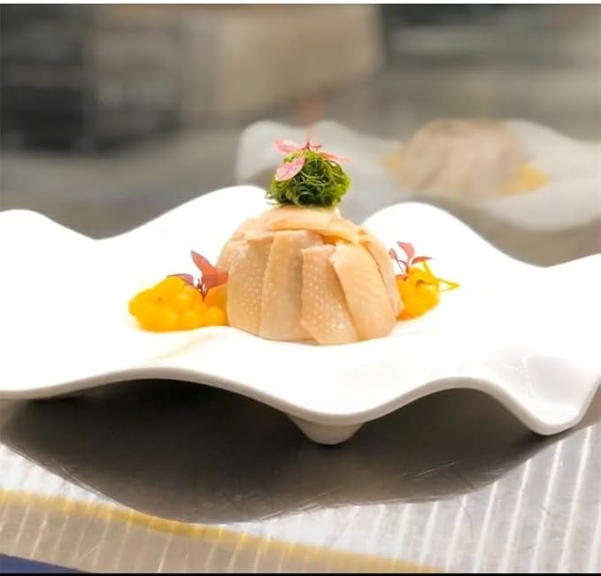 Appetizer Plates Ceramic Cooking Plate Pasta Steak Plate Kitchen Tableware Snack Dessert Plate Sushi Plate Cheap Plates(A)